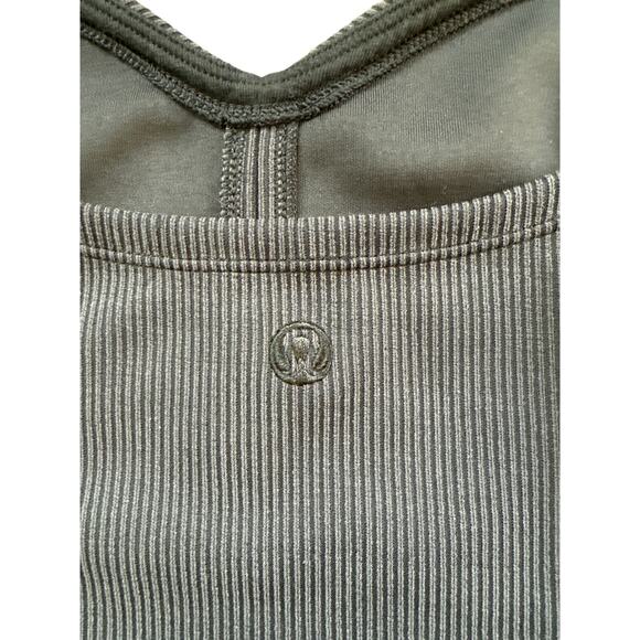Lululemon Ribbed Softstreme Sweetheart Tank Top Black Size Small - Picture 6 of 8